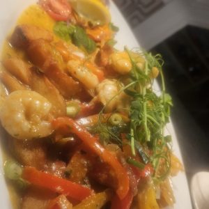 King Prawn Garlic Cream Loaded Chips