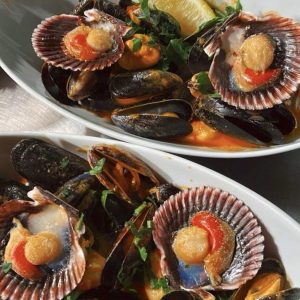 Mussel, Prawn & Langoustine Pot