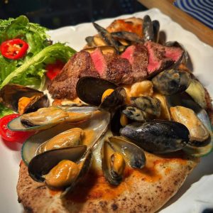 Surf and Turf Flatbread