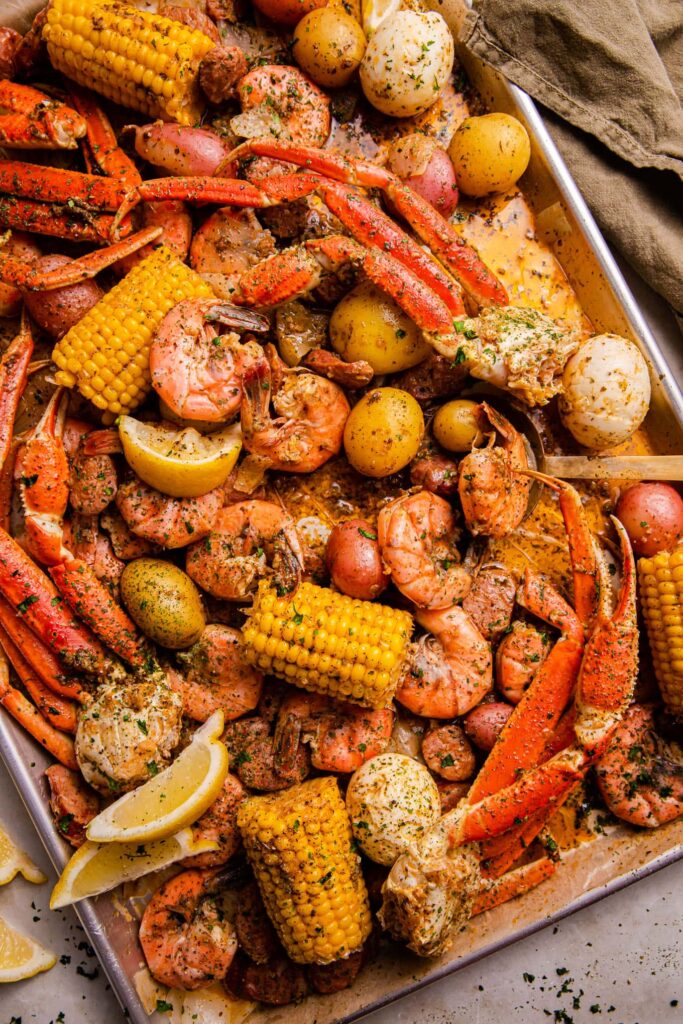 Build your own seafood boil.