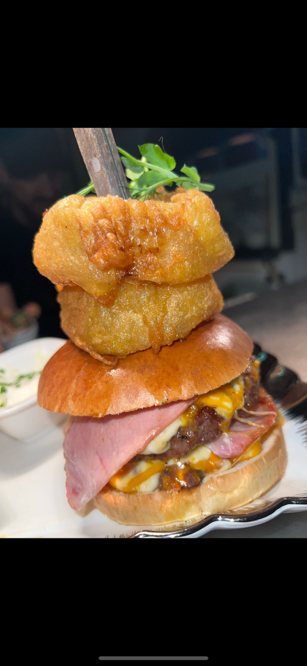 Double Loaded Cheeseburger with Bacon
