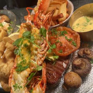 Sirloin with Lobster