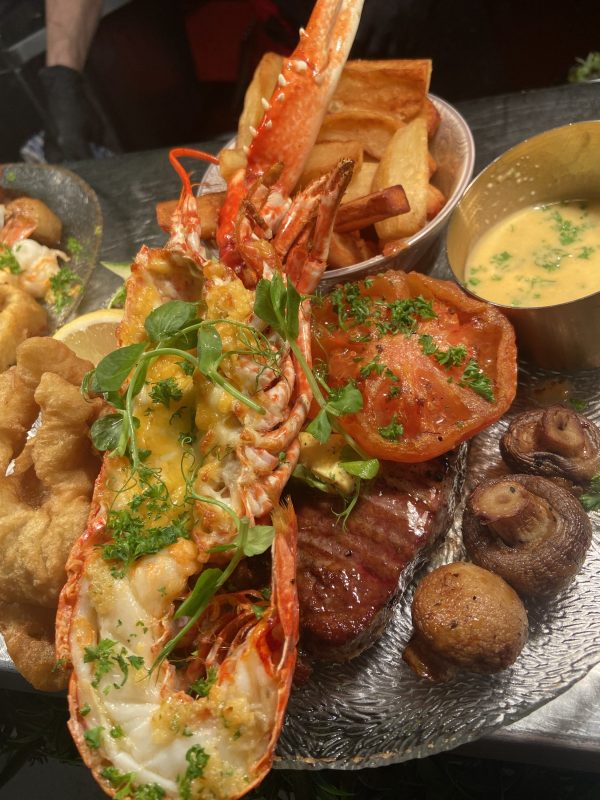 Sirloin with Lobster