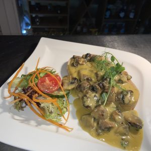 Wild Garlic Mushrooms On Toast