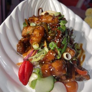 Sticky Belly Pork Bites