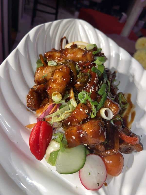 Sticky Belly Pork Bites