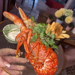 Full Garlic Lobster & Fries