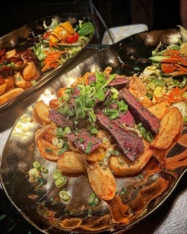Fillet Steak & Peppercorn Sauce Loaded chips