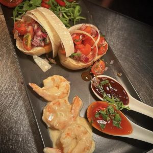 King Prawn Bruschetta