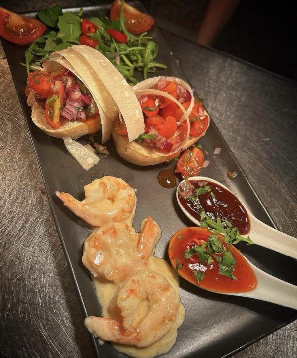 King Prawn Bruschetta